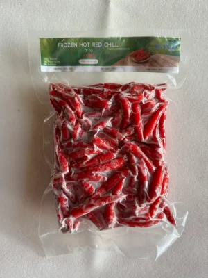 BLUE WHALE FOODS - FROZEN RED HOT CHILLI 500G (ỚT TƯƠI ĐÔNG LẠNH)