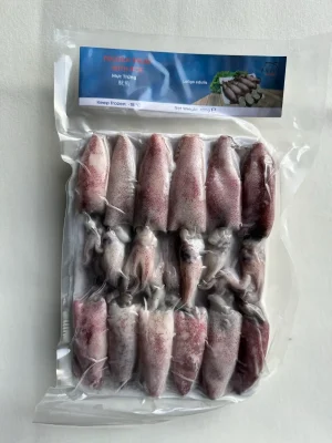 BLUE WHALE - FROZEN SQUID WITH ROE 400GR (MỰC TRỨNG)