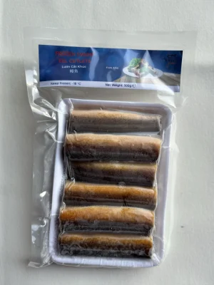BLUE WHALE FOODS - FROZEN SWAMP EEL CUTLETS 300GR (LƯƠN CẮT KHÚC)