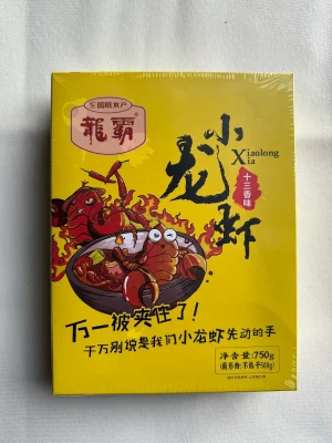 CHINA - FROZEN CRAWFISH 750GR (TÔM HÙM ĐẤT GIA VỊ SẴN KHÔNG TOPPING)