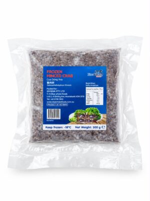 BLUE WHALE FOODS - FROZEN MINCED CRAB 300GR (CUA ĐỒNG XAY)