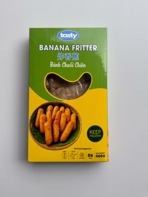 TASTY - FROZEN BANANA FRITTER 400G (BÁNH CHUỐI CHIÊN)