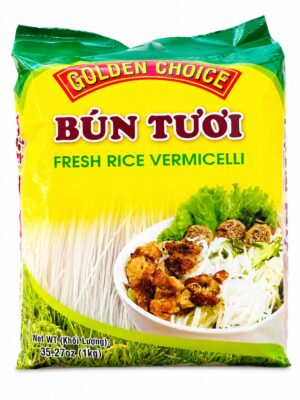 GOLDEN CHOICE - FRESH RICE VERMICELLI 1KG (BÚN TƯƠI)