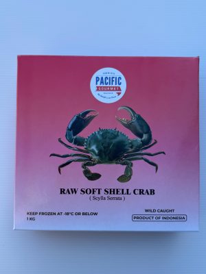 PACIFIC - FROZEN RAW SOFT SHELL CRAB 1KG (CUA LỘT)