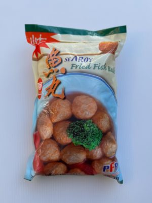 SEAROY - FROZEN FRIED FISH BALL 1KG (CÁ VIÊN CHIÊN THÁI LAN)
