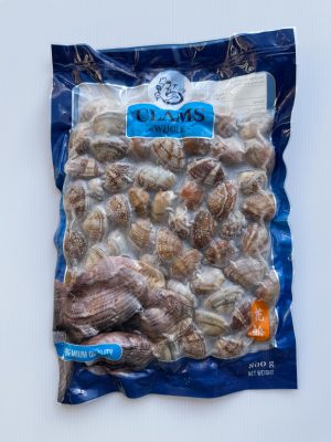 TASTY - FROZEN WHITE WHOLE CLAM 800G (NGHÊU HOA)