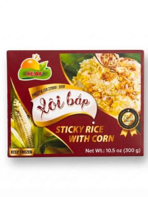 CEAF - FROZEN STICKY RICE WITH CORN 400GR (XÔI BẮP)