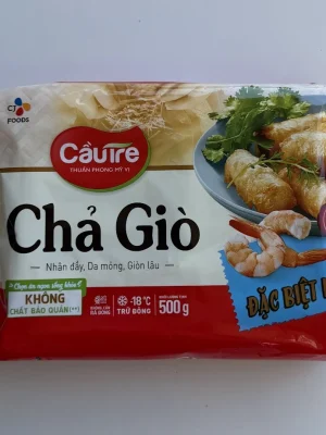 CAU TRE  - FROZEN SPECIAL SEAFOOD SPRING ROLLS 500GR (CHẢ GIÒ ĐẶC BIỆT HẢI SẢN CẦU TRE)