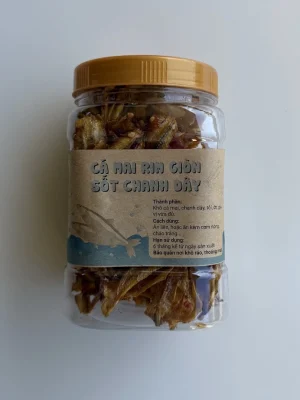 TRIN - CRISPY DRIED FISH WITH TAMARIND SAUCE 500G (CÁ MAI RIM GIÒN SỐT CHANH DÂY)