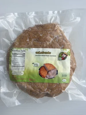 ELBE FOODIE - FROZEN FRIED PORK SAUSAGE 300GR (CHẢ MỠ CHIÊN)