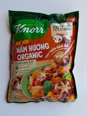 KNORR - ORGANIC SHIITAKE MUSHROOM SEASONING POWDER 380G (HẠT NÊM NẤM HƯƠNG ORGANIC)