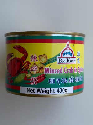 POR KWAN - MINCED CRAB IN SPICES 400G (GIA VỊ CUA NẤU BÚN RIÊU)