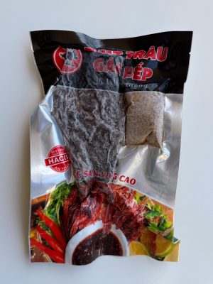 TRINH - FROZEN VIETNAMESE SMOKED BUFFALO JERKY 200G (THỊT TRÂU GÁC BẾP)