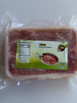ELBE - FROZEN PORK BREAST 500G (VÚ HEO)