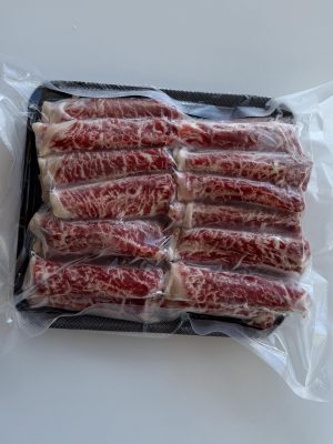 HOKUBEE MELTIQUE - FROZEN HOKUBEE BEEF SLICED 600GR (THỊT BÒ THÁI LÁT)