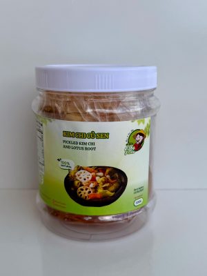 ELBE FOODIE - PICKLED KIM CHI AND LOTUS ROOT 500G (KIM CHI CỦ SEN NGÂM)