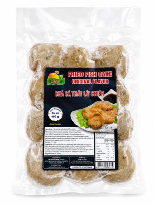 CEAF - FROZEN FRIED FISH CAKE ORIGINAL FLAVOR 400G (CHẢ CÁ THÁT LÁT CHIÊN)