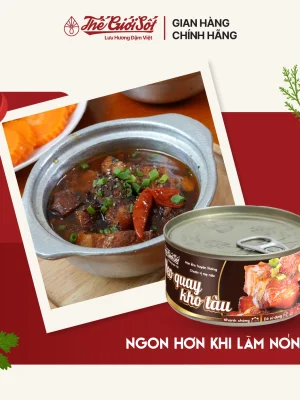 THE GIOI SOT - BRAISED CARAMELIZED ROASTED PORK VIETNAMESE-STYLE 180G (HEO QUAY KHO TÀU) 11 thit kho tau 04 1755834618674