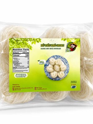 ELBE FOODIE - SADEC DRY RICE NOODLES 500G (HỦ TIẾU KHÔ SA ĐÉC)