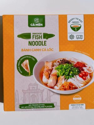 CAMEN - FROZEN SNAKEHEAD FISH NOODLE 230G (BÁNH CANH CÁ LÓC)