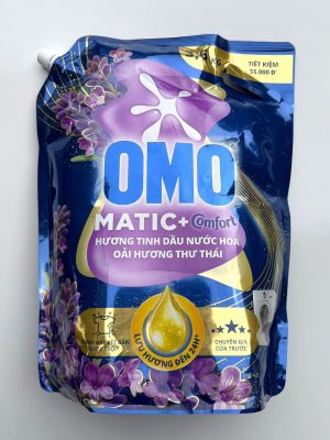 OMO MATIC + COMFORT RELAXING LAVENDER ESSENTIAL OIL 3.6KG (OMO MATIC + COMFORT HƯƠNG TINH DẦU NƯỚC HOA OẢI HƯƠNG THƯ THÁI)