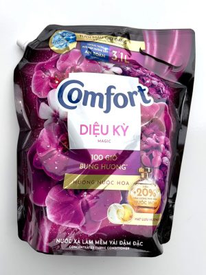COMFORT MAGIC CONCENTRATED FABRIC CONDITIONER 3.1L (NƯỚC XẢ LÀM MỀM VẢI ĐẬM ĐẶC COMFORT DIỆU KỲ)