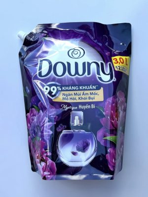 DOWNY - FABRIC SOFTENER - ANTIBACTERIAL 99% PREVENTS MUSTY ODOR, SWEAT SMELL & DUST 3L (DOWNY PASSION SCENT FABRIC SOFTENER)