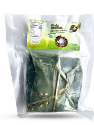 ELBE FOODIE - FROZEN CHICKEN STICKY RICE IN LOTUS LEAF 450G-500G (XÔI GÀ LÁ SEN)