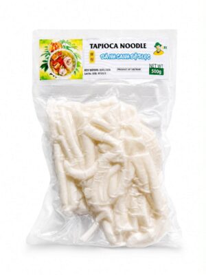 6RI - FROZEN TAPIOCA NOODLE 500G (BÁNH CANH BỘT LỌC)