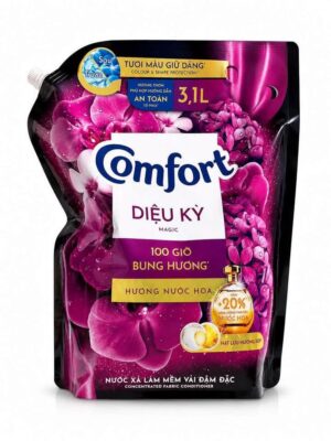 COMFORT MAGIC CONCENTRATED FABRIC CONDITIONER 3.1L (NƯỚC XẢ LÀM MỀM VẢI ĐẬM ĐẶC COMFORT DIỆU KỲ)