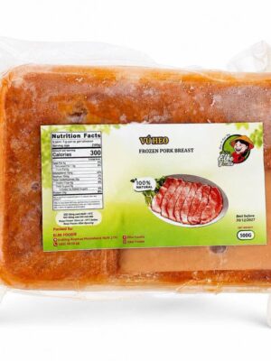 ELBE FOODIE - FROZEN PORK BREAST MARINATED WITH  FERMENTED TOFU 500G (VÚ HEO UỚP CHAO TỀU)