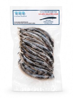 5 OCEAN SEAFOOD - FROZEN WHOLE ROUND GOBY FISH 400GR (CÁ KÈO NGUYÊN CON)