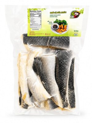 ELBE FOODIE - FROZEN DRIED PANGASIUS KUNYIT FISH 500GR (KHÔ CÁ DỨA KHÚC MỘT NẮNG)