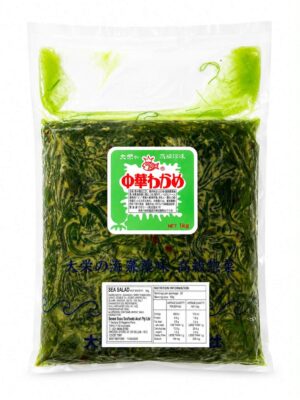 JFC - FROZEN JAPANESE SEAWEED SALAD WITH SESAME 1KG (RONG BIỂN NHẬT TRÔN MÈ)