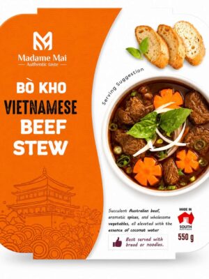 MADAM MAI - FROZEN VIETNAMESE BEEF STEW 550G (BÒ KHO)