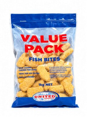UNITED FISHERIES - FROZEN FISH BITES 1KG (CÁ CHIÊN TẨM BỘT)
