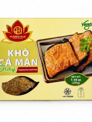 QUE HUONG - FROZEN VEGETARIAN SALT FISH 200G (KHÔ CÁ MẶN CHAY)