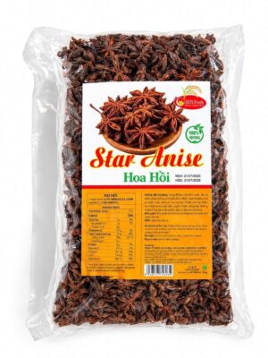 SEN FOODS - DRIED STAR ANISE 1KG (HOA HỒI KHÔ)