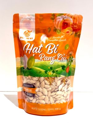 PHONG KY - ROASTED PUMPKIN SEEDS 500G (HẠT BÍ RANG CỦI)