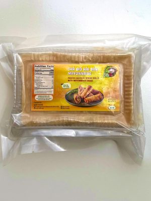 ELBE FOODIE - FROZEN SEAFOOD SPRING ROLLS WITH MAYONAISE SAUCE 500G (CHẢ GIÒ HẢI SẢN MAYONAISE)