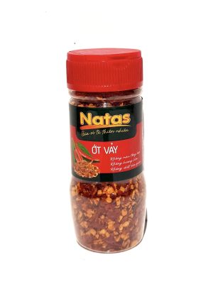 NATAS - DRIED HOT CHILI FLAKES 50G (BỘT ỚT VẢY KHÔ)