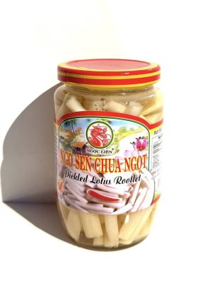 NGOC LIEN - PICKLED LOTUS ROOTLET 365G (NGÓ SEN CHUA NGỌT)