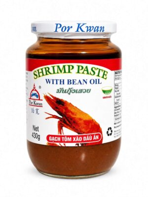 POR KWAN - SHRIMP PASTE WITH BEAN OIL 430G (GẠCH TÔM XÀO DẦU ĂN)
