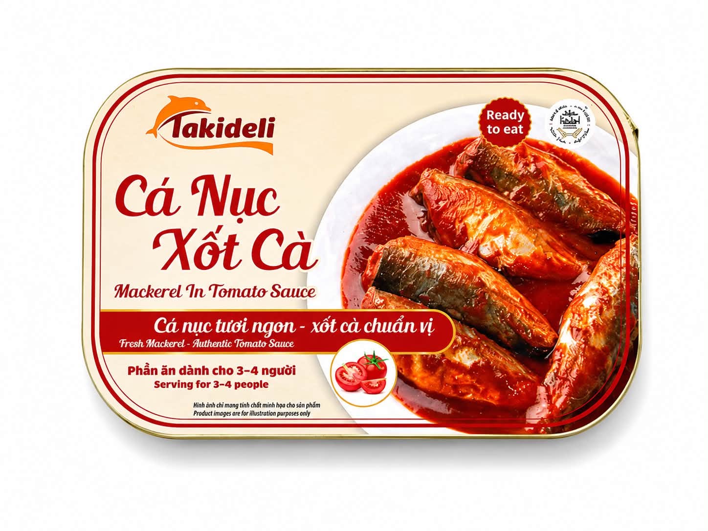 TAKIDELI – MACKEREL IN TOMATO SAUCE 400G (CÁ NỤC XỐT CÀ) 1 778985074 2098473291554915 3544907944350604 n
