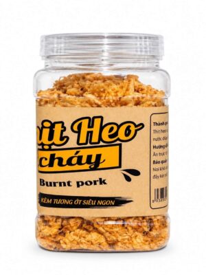 TRINH FOODS- DRIED CARAMELIZED PORK FLOSS 300G (THỊT HEO CHÀ BÔNG CHÁY CẠNH)