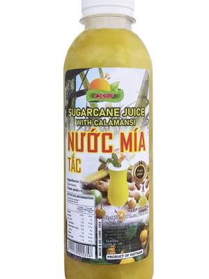 CEAF - FROZEN SUGAR CANE JUICE W/CALAMANSI 300ML (NƯỚC MÍA TẮC)