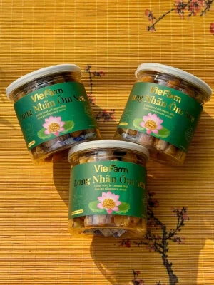 VIEFARM - DRIED LOTUS WRAPPED LONGAN 200G (LONG NHÃN ÔM SEN) 9 vn 11134207 820l4 mijyt1axonwncf