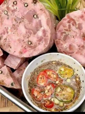 ELBE FOODIE - FROZEN PORK SKIN PATE - SELL PER KG (PATE BÓNG BÌ)