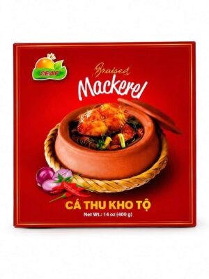 CEAF - FROZEN BRAISED MACKEREL 400G (CÁ THU KHO TỘ)