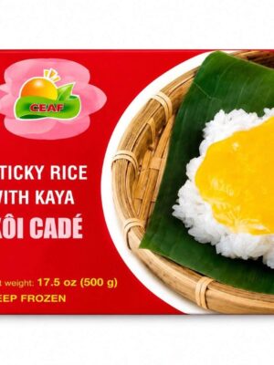 CEAF - FROZEN STICKY RICE WITH KAYA 500G (XÔI CA DÉ)